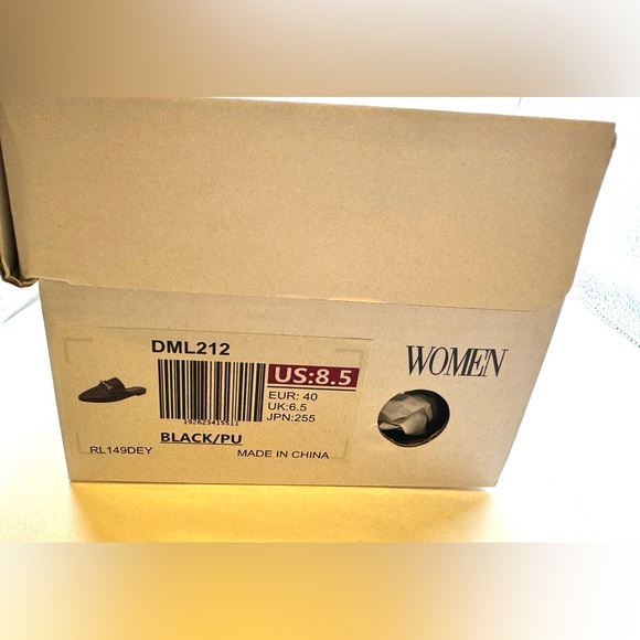 DREAM PAIRS Flat Mules Pointed Toe Backless Loafer - Picture 12 of 14